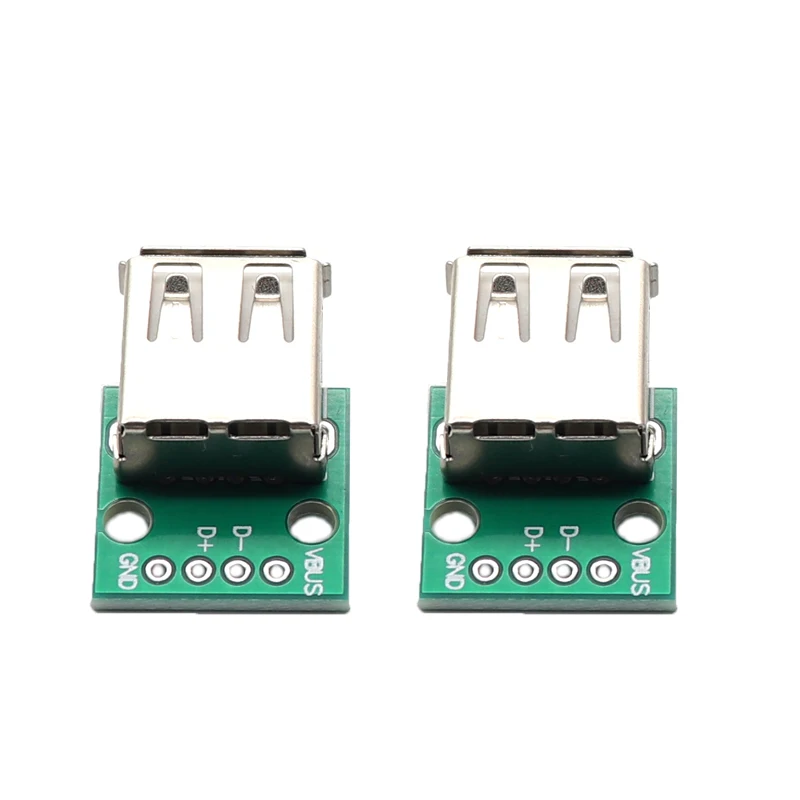 【20-5 шт.】USB-гнездовая головка для платы адаптера DIP USB2.0-4p прямая сварная женская 2