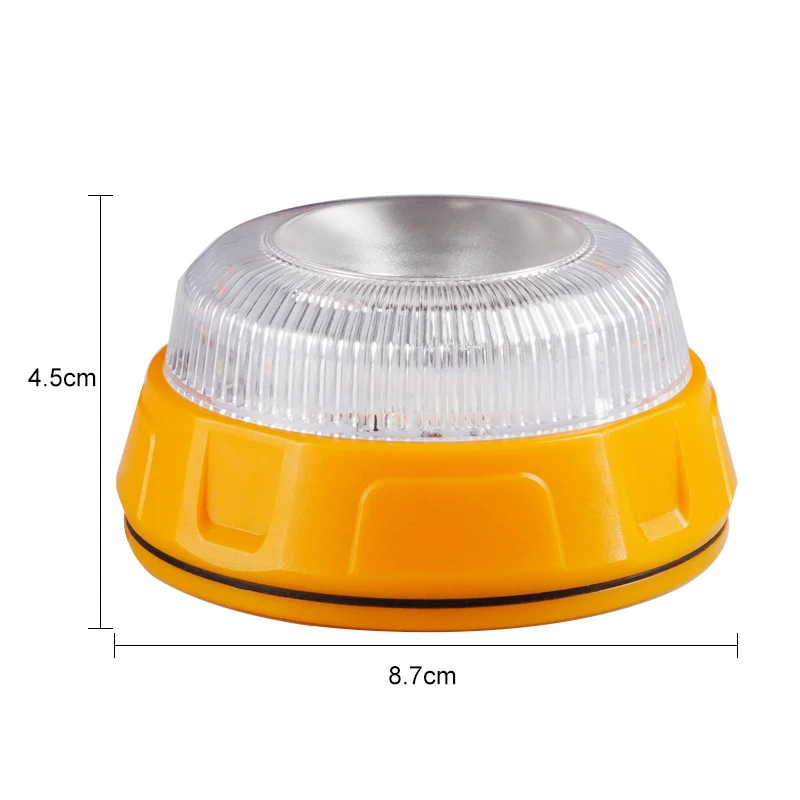 

V16 Car LED Emergency Light Strobe Light Magnetic Base Roadside Traffic Safety Warning Light Car Beacon Lamps LED Flashing Light