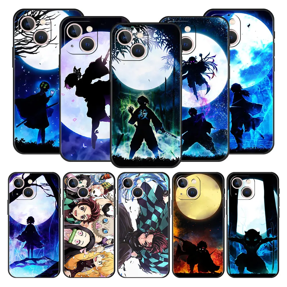 

Phone Case Cover for Oppo A53s F19 A53 A74 A93 A54 A16s A15s A31 Style Original Fashion Back Thin Demon Slayer Japan Anime