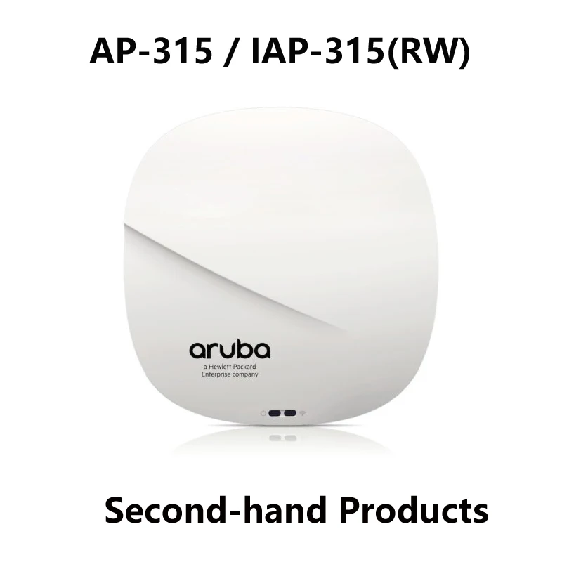 ARUBA Networks AP-315 IAP-315(RW) APIN0315 Used Indoor Wireless Access Point 802.11ac Wave 2 4x4:4 MU-MIMO Dual Band