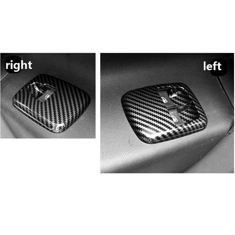 2 шт. наклейки на кнопки стеклоподъемника автомобиля Benz Smart 453 Fortwo Forfour 2015 +