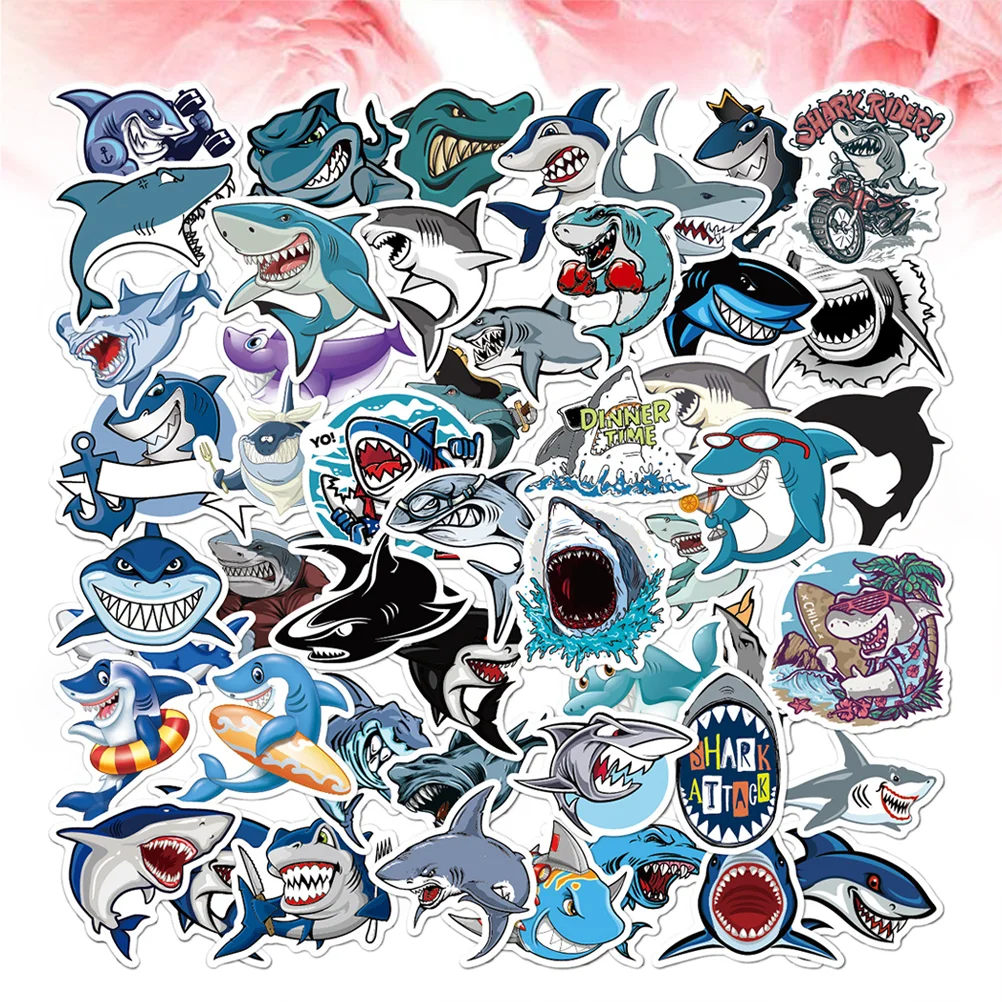 

100 Sheets/2 Stickers Skateboard Cartoon Skateboard Sticker Refrigerator Suitcase Sticker Notebook Sticker Child