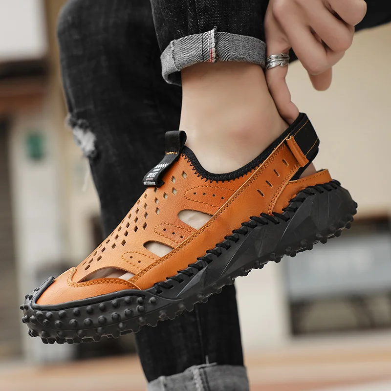 

Summer Sandals Men's Golf Shoes Fashion Outdoor Comfort Leisure Walking Sports Shoes Men's Golf Sports Shoes