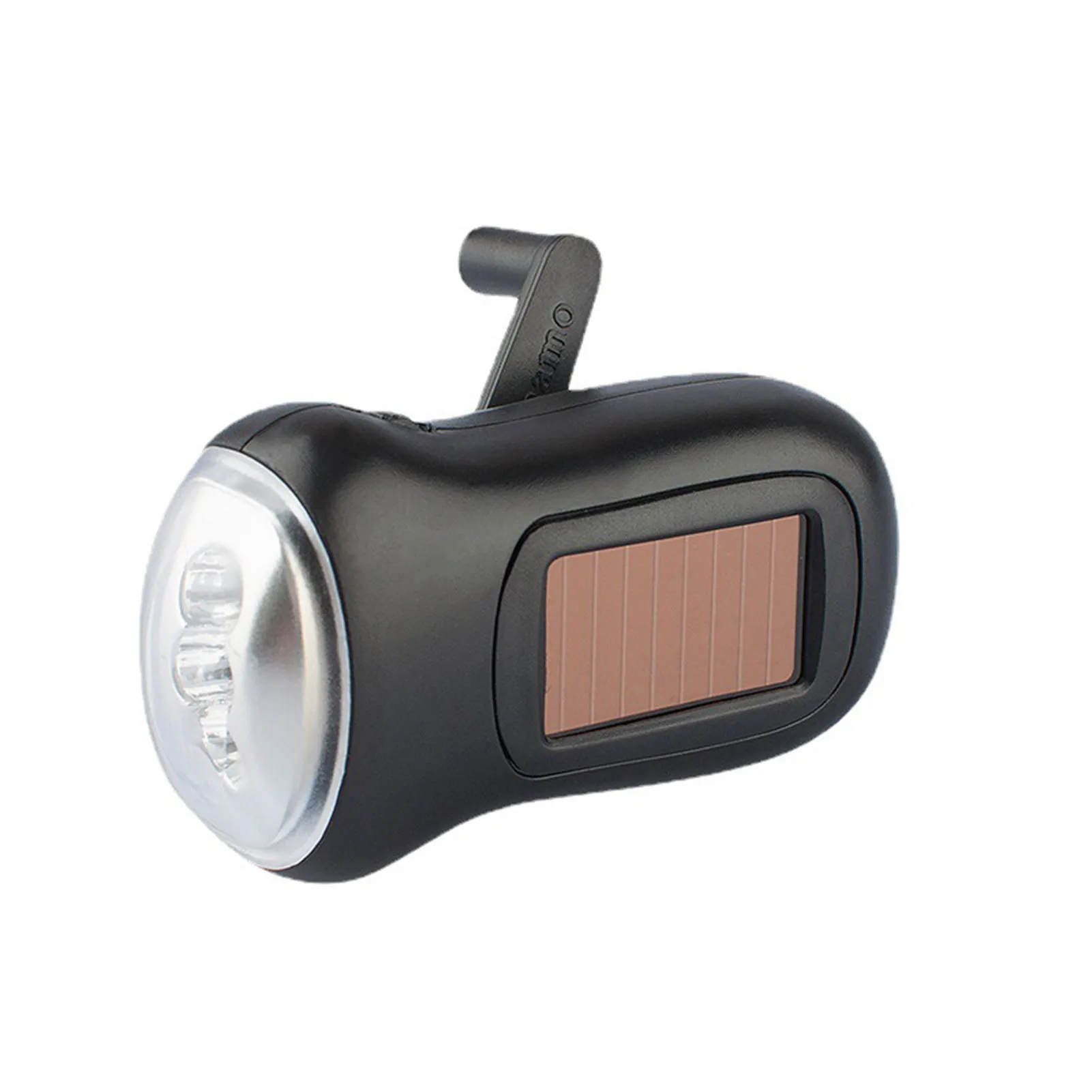 

Portable LED Emergency Lamp Hand-Cranking Rechargeable Emergency Lumens Flashlight for Hiking Fishing Climbing Caving