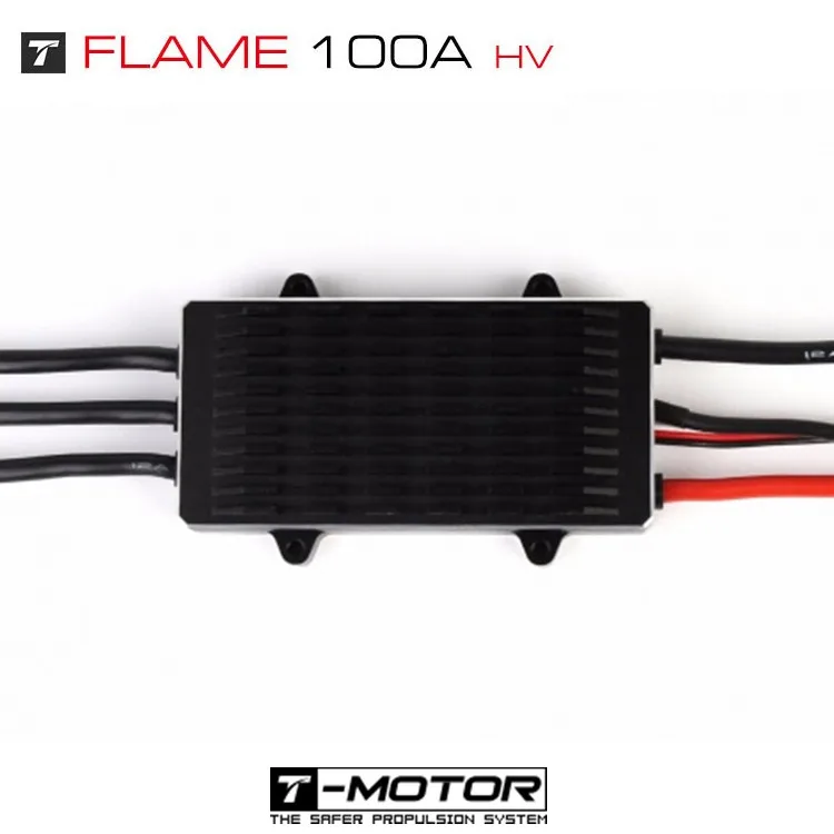 T-motor Flame 100A HV 500HZ 6-14S LIPO ESC для вертолета многороторного квадрокоптера БПЛА