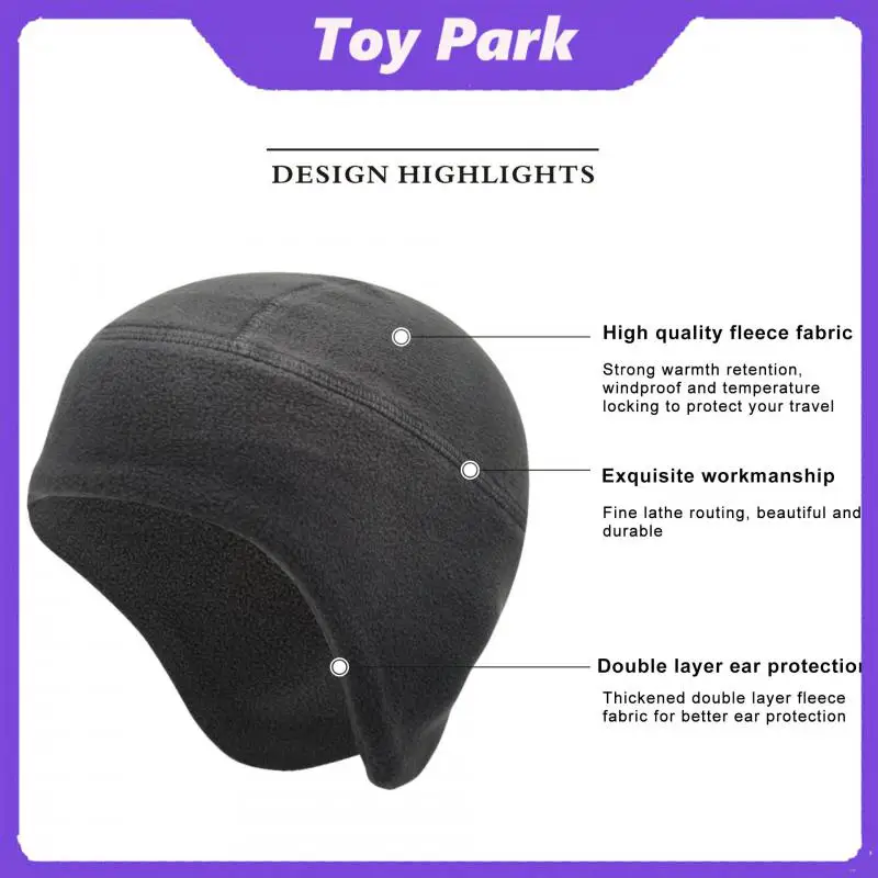 

Warm Ski Cap Windproof Ear Protection Cycling Cap Durable Lightweight Outdoor Hat Ski Equipment 2023 Cycling Equipment Practical
