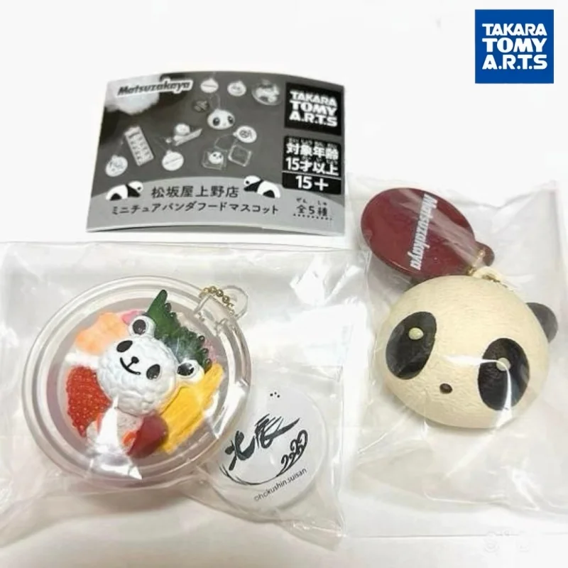 Фото Миниатюрная модель еды с пандой Takara Tomy, брелок для сумки, микроподвеска Gashapon из магазина Matsuzakaya Ueno, украшение для сумки для коллекционеров №2