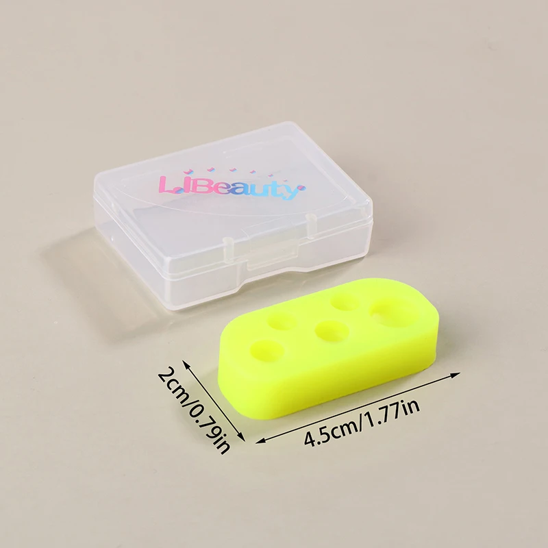 Мини-силиконовая палитра с 5 отверстиями для подъема ресниц оттенок бровей