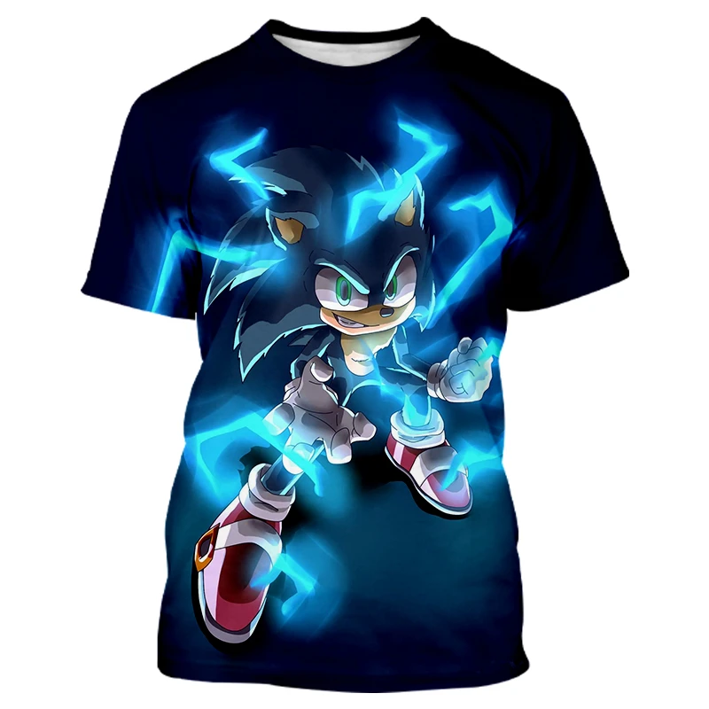 

Children 3D print Clothes Boys Girls encanto Summer T-Shirt Super Sonic New style virgin girls fashion child teenager Clothing