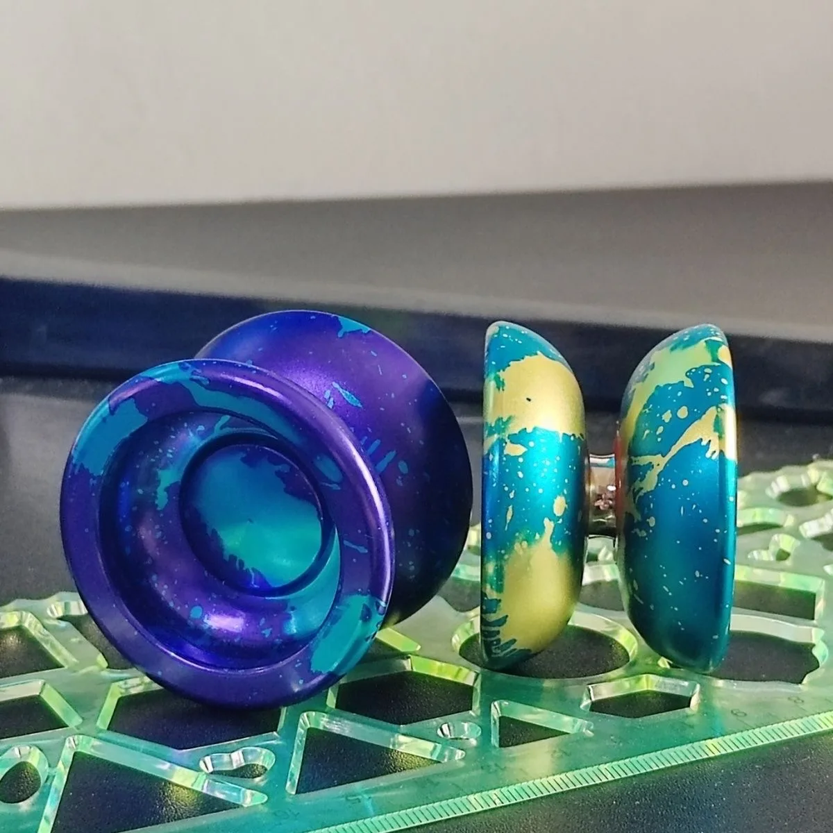 Для начинающих YOYO веревка подшипник трюк металлический йо-йо мяч