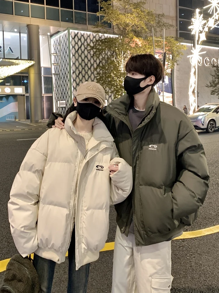 Пуховик с хлопковой подкладкой мужская новинка 2024 осенне-зимняя утолщенная