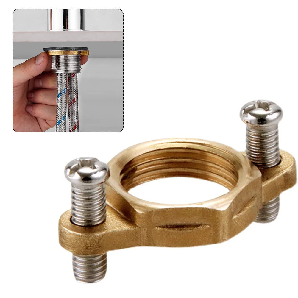 

Faucets Nuts Fasteners 1 Set 2cm/0.79inch Anti-loosening Brand New Corrosion Resistant Faucet Fixing High Quality