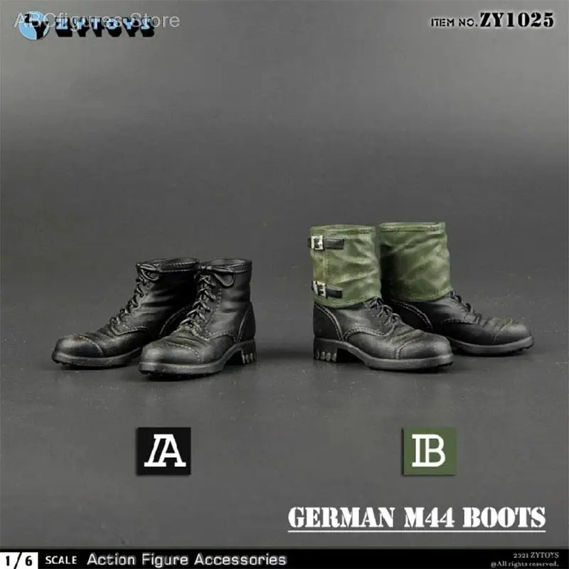 ZYTOYS ZY1025 M44 Германия 1/6 Боевые Ботинки модель обуви подходит для 12 дюймов фигурки