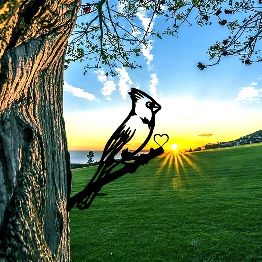 Металлический Скворечник Декоративный Садовый Кол С Дизайном Пилолетного