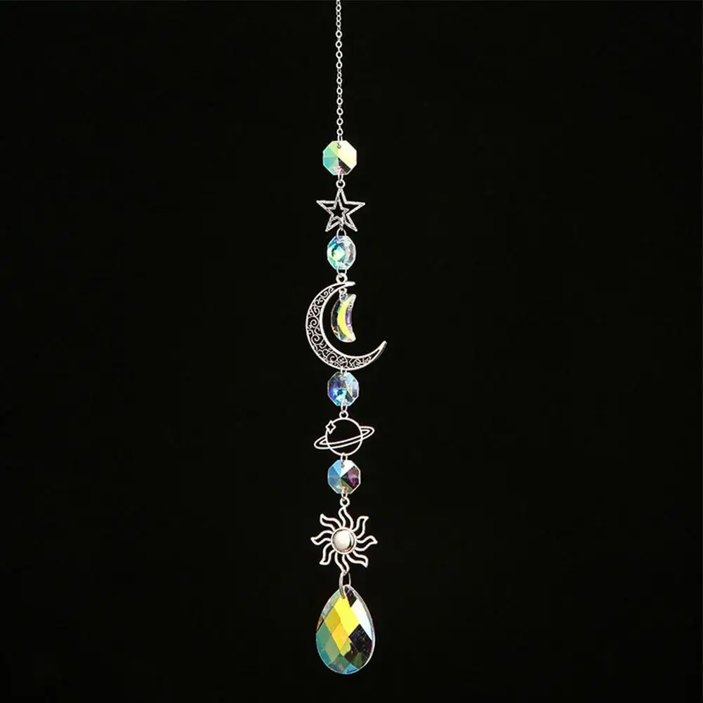 Красочная Хрустальная подвеска искусственная радуга винтажные ветряные