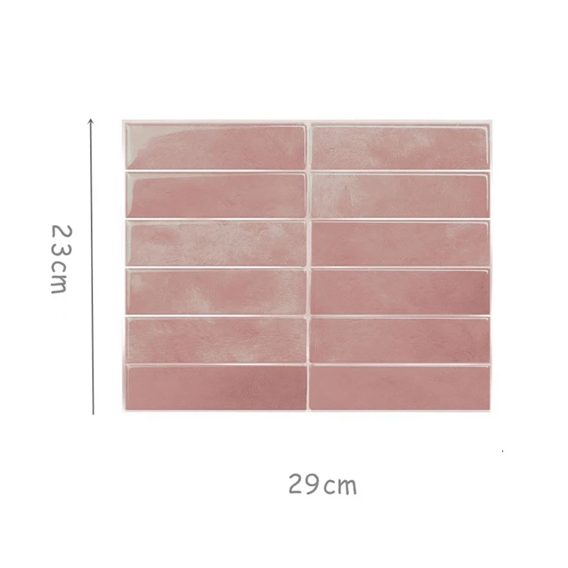 

3D настенные наклейки E wall ПВХ 23x29 см 20 штук