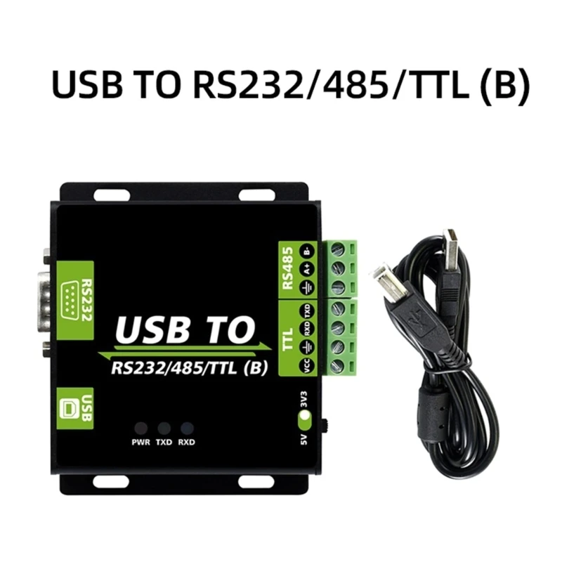 

Устойчивый изолированный преобразователь USB в RS232/485/TTL, стабильное изолированное напряжение