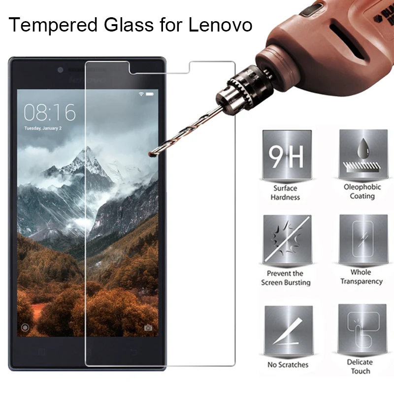 Защитное стекло для Lenovo A1000 A1900 A2010 A3690 закаленное P1 Pro P2 P70 P780 на X2 X3 Lite |