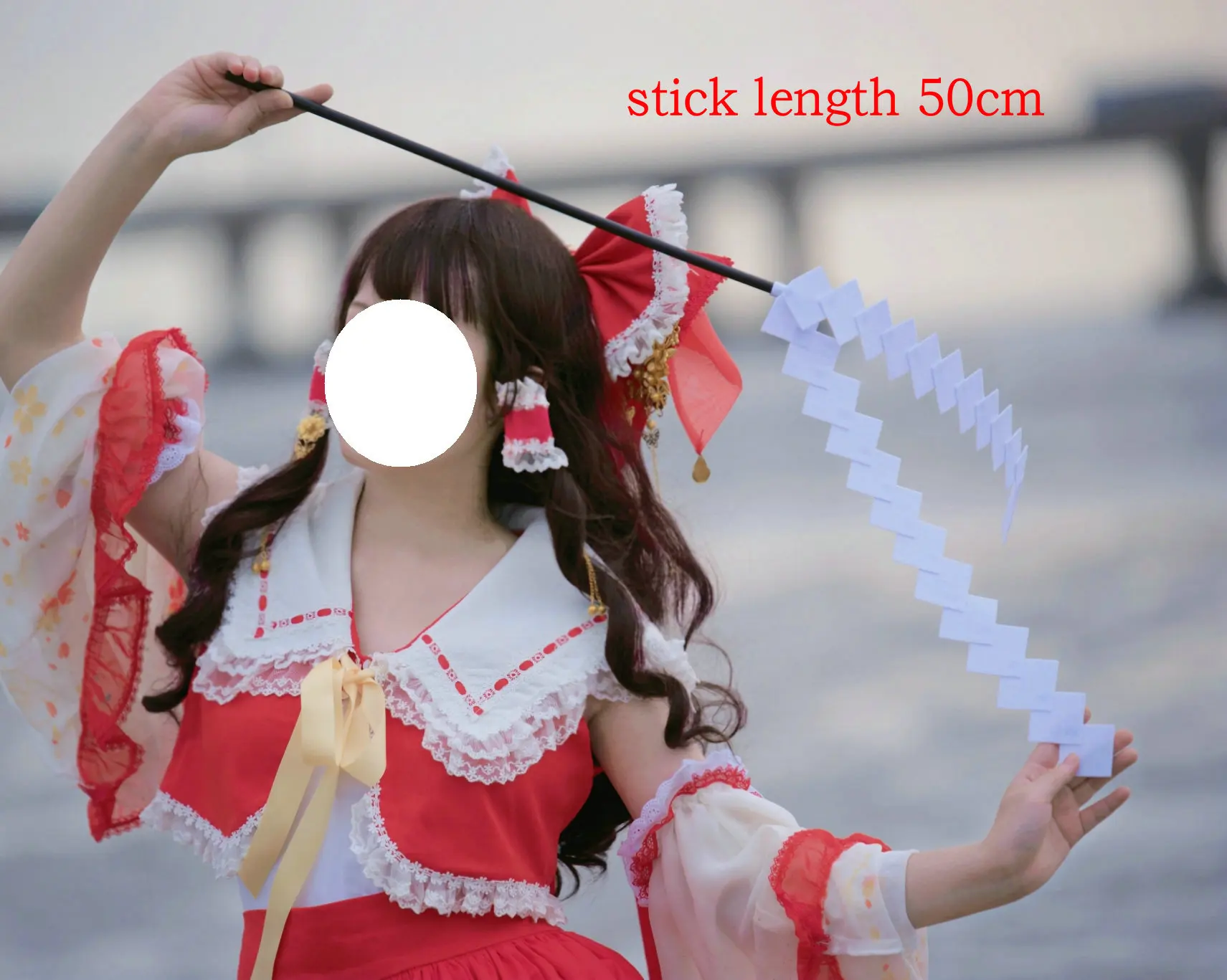 Touhou Project Reimu Hakurei Cosplay Реквизит, палочка Wand Reimu Hakurei (art.: 3920c0140f24f) - 3920c0140f24f