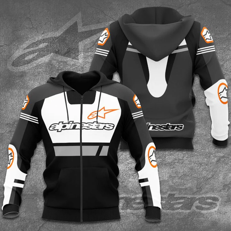 

2023 Motgp Racing 3D Printing F1 Sports Jacket Formula One Men's Spring and Autumn Leisure Children's Zipper Sweatshirt 100-6XL