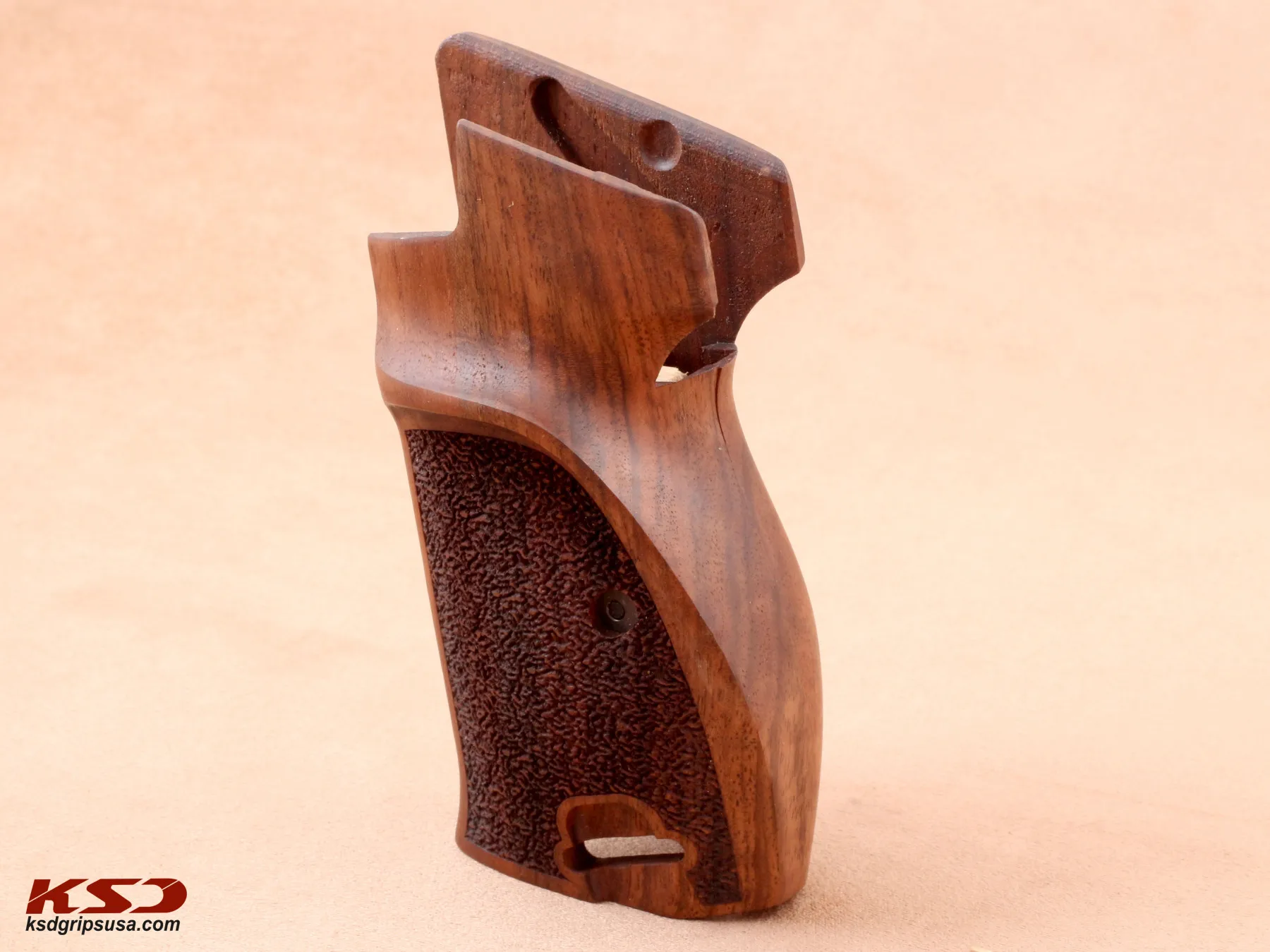 

Ksd SIG P210 P210-1 / P210-4 / P210-5 / P210-6 / DK-M49 Compatible Walnut Grip for Replacement (Lanyard Ring)