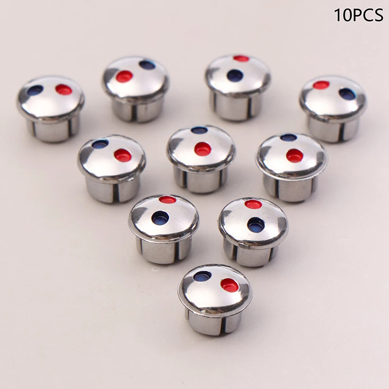 Декоративные крышки для кранов HUXUAN, набор из 10 шт., красный, синий