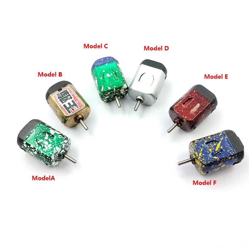 

130 сверхвысокоскоростной микромотор 1,5 В 2,4 В 3 В 35000/мин подходит для слот-машины детский полноприводный автомобильный мини-двигатель 130