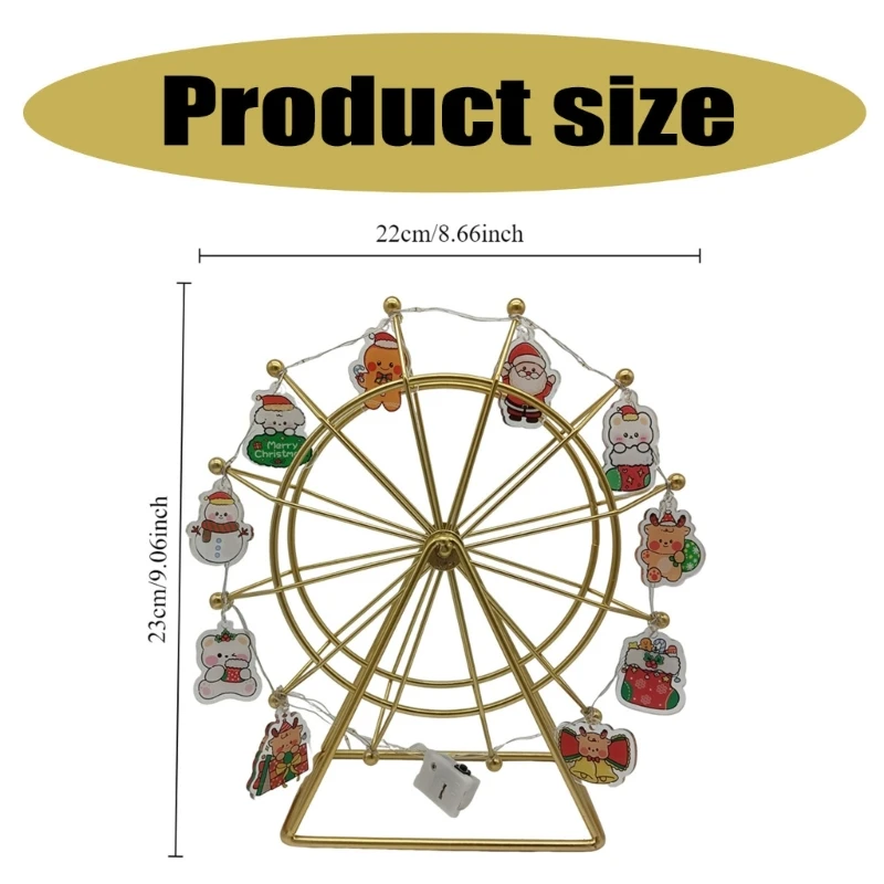 C63B Фестивальные колеса обозрения декоративные огни для атмосферы