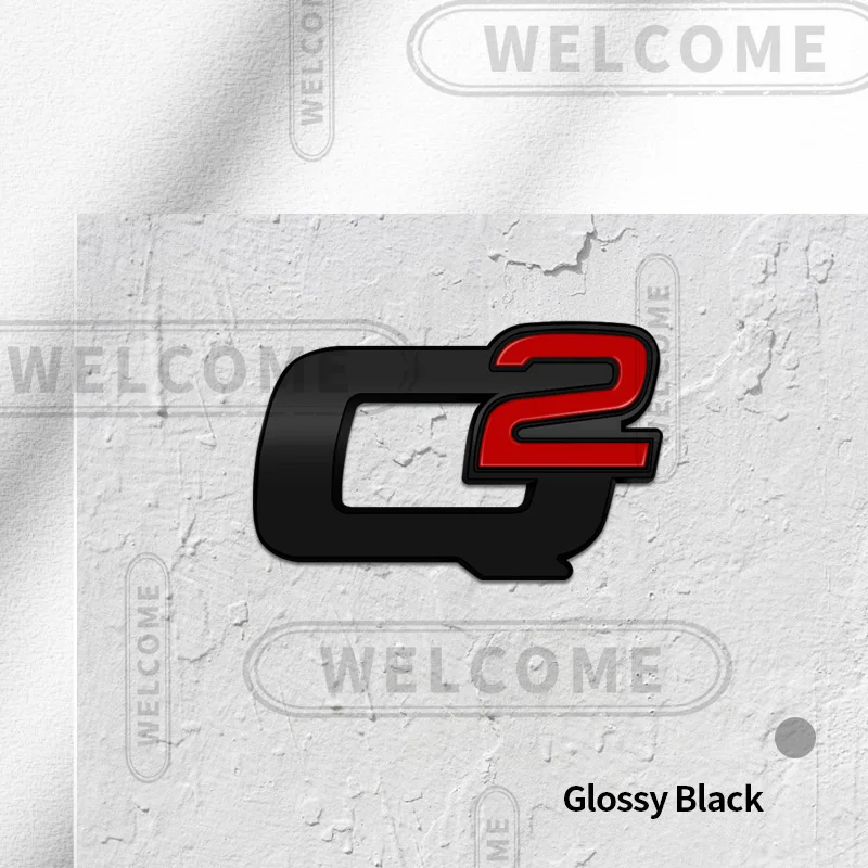 

3D металлический логотип Q2 Q4, эмблема на руль автомобиля, внутренний значок, наклейка, наклейки для Alfa Romeo Giulietta Giulia Mito 147 156 Stelvio