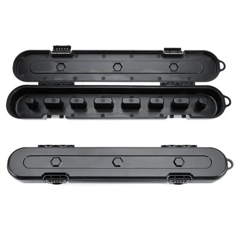 

Chainsaw Chain Storage Case Chainsaw Chain Organizer Box for 10Inch 16Inch 18Inch 20Inch Chainsaw (Black)