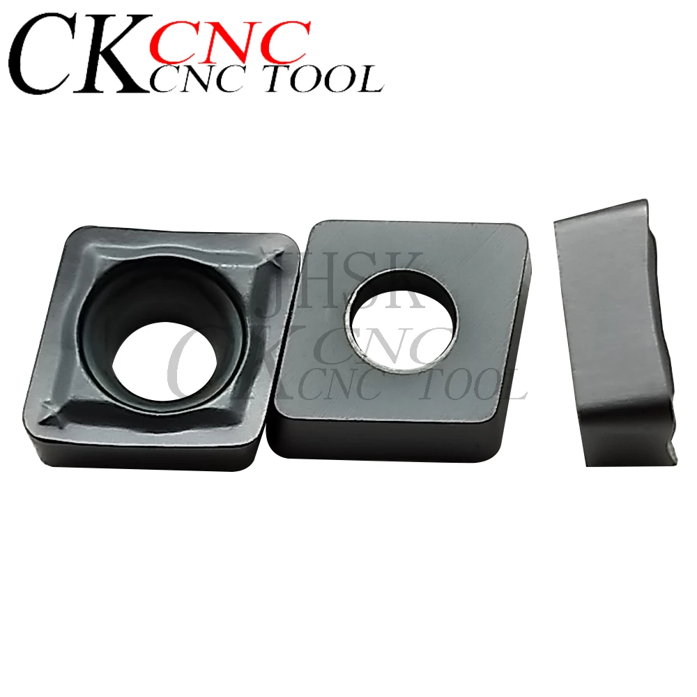 

10 шт. CCMT060208-SM IC907 CCMT060208 SM CNC карбидные поворотные вставки Поворотная лопасть режущие инструменты лезвие с ЧПУ Карбид CCMT IC907