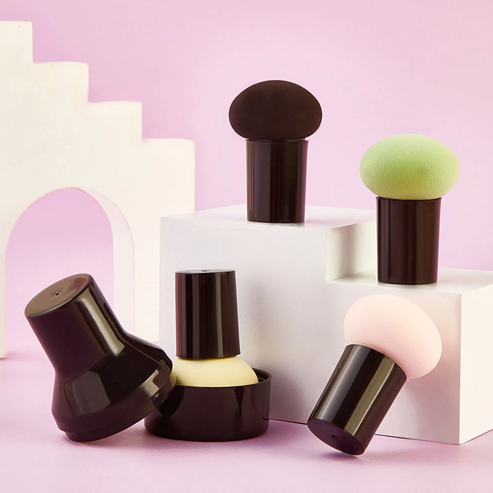 

Cosmetic Puff Dry Wet Dual Use Sponge Puff Cosmetic Tools
