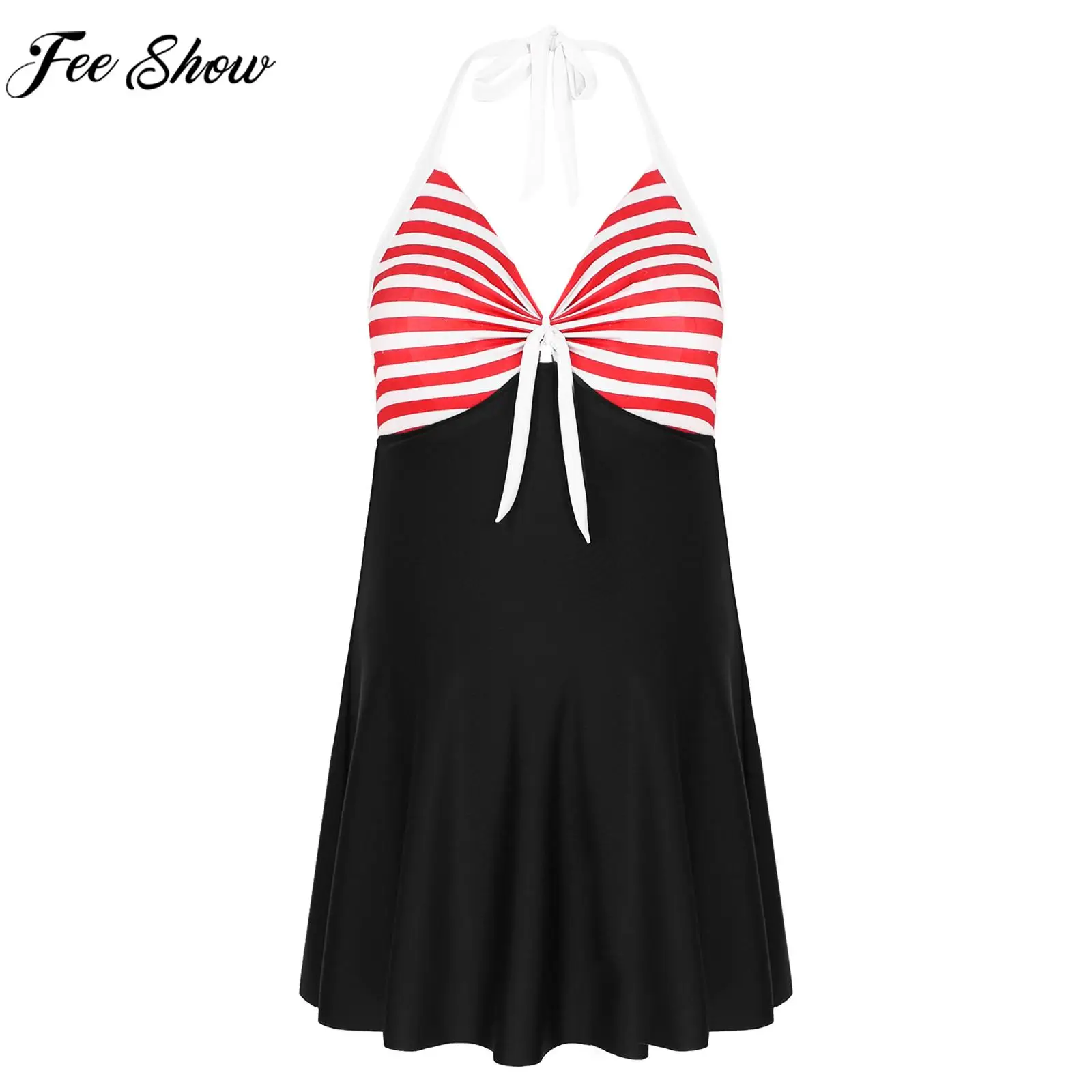 

Женский летний купальник для беременных, со шнуровкой и открытой спиной