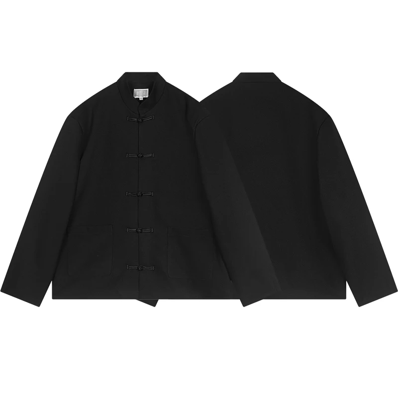 Черная повседневная куртка CAVEMPT античный темпераментный дизайн куртки с пряжкой