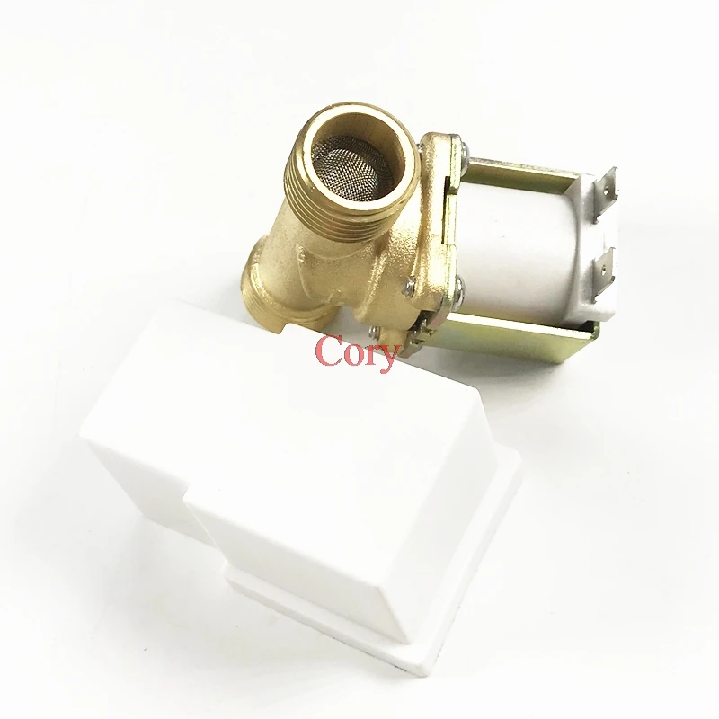 1 шт. латунный электрический электромагнитный клапан 1/2 &quotпапа DN15 для воды