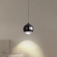 Blue Black Gray Gold LED Pendant Lights Bedroom Hanglamp Bar Restaurant Kitchen Lighting Fixtures Modern New Small Lamp