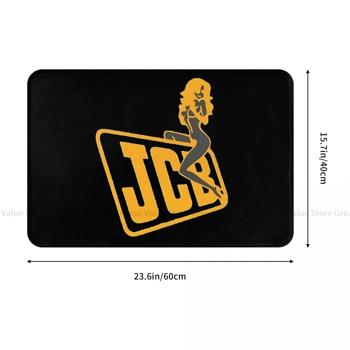 Противоскользящий коврик JCB для гостиной новинка напольный приветственный