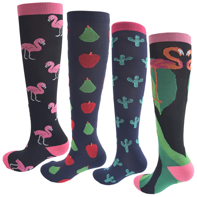 Men's and women's outdoor compression socks Leisure sports running fitness socks