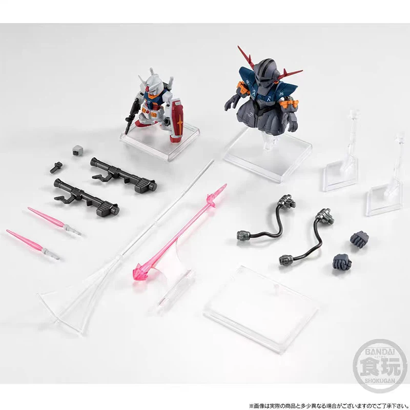 Bandai Shokugan FW CONVERGE CORE RX-78-2 Gundam & MSM-02 Zeong LAST SHOOTING SET Фигурка Модель игрушки в наличии