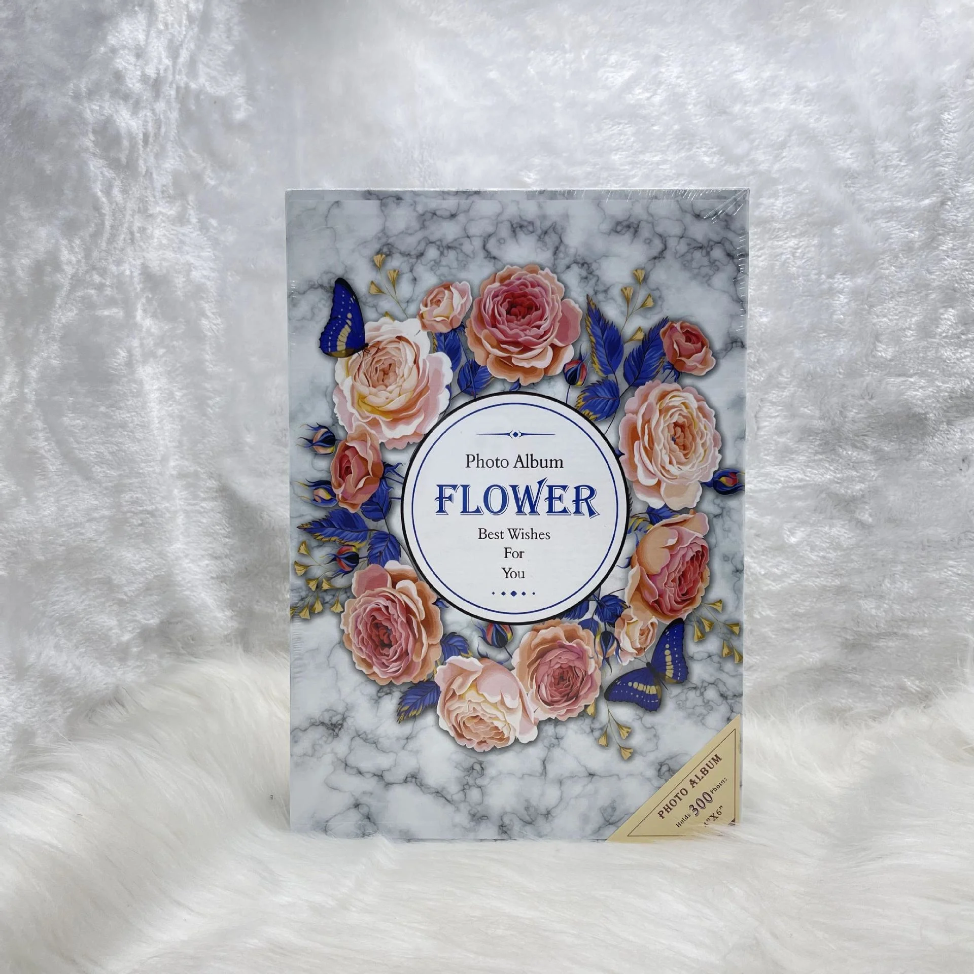 

4R 6 Inches 300 Boxed Flower Vertical Insert Album album Souvenir Children's Growth Memorial Couple Time Youth Storage Book