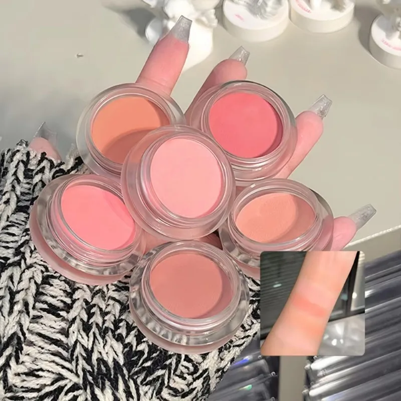 Шелковистые гладкие тени для век праймер пигмент матовые телесные крем