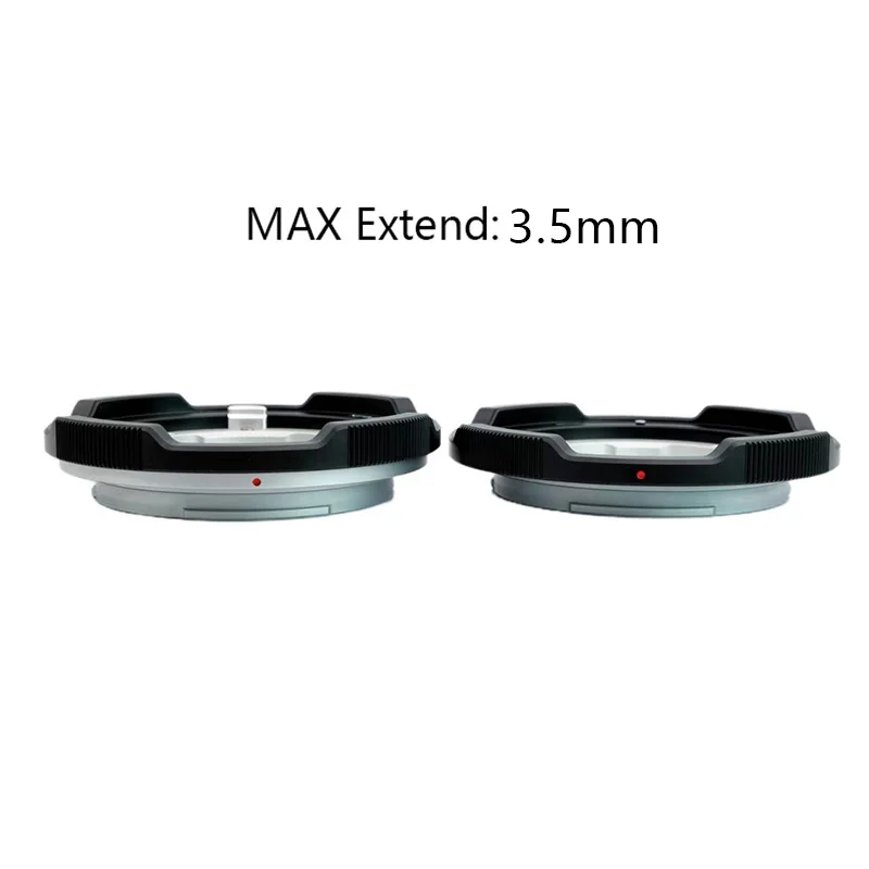 Адаптер макрообъектива XPimage LM-GFX с ручной фокусировкой для объектива Leica M Zeiss ZM