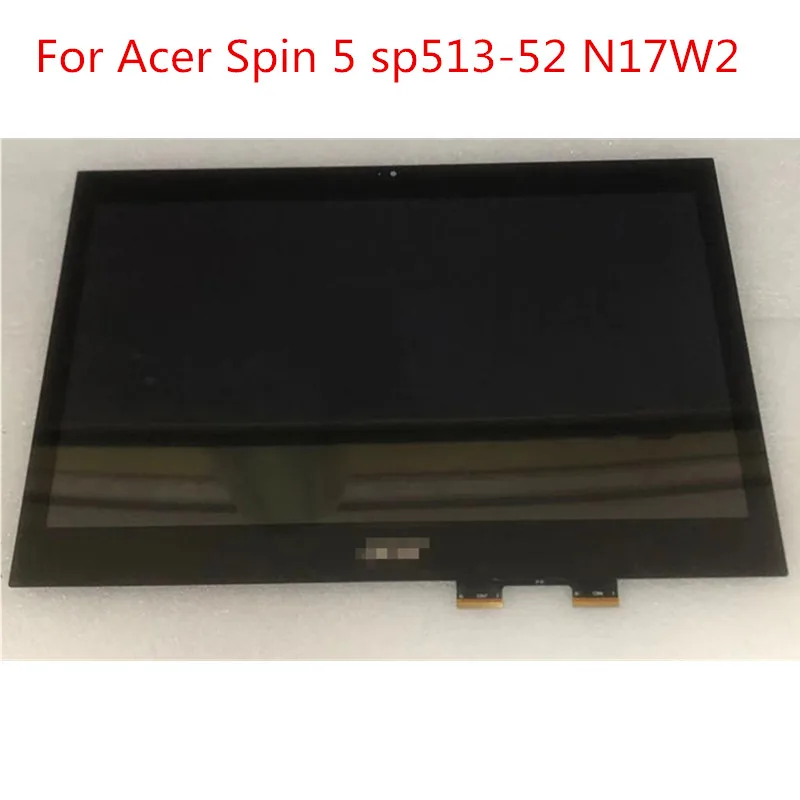 

ЖК-дисплей 13,3 дюйма для ноутбука Acer Spin 5 SP513-52 N17W2 LM133LF1L02, сенсорный стеклянный дигитайзер в сборе