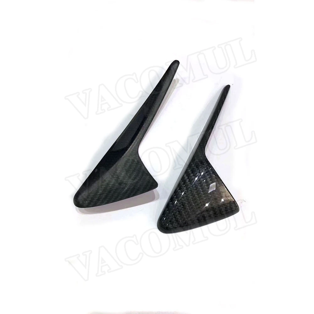 2 шт. передняя боковая камера из углеродного волокна маркер крыла решетка