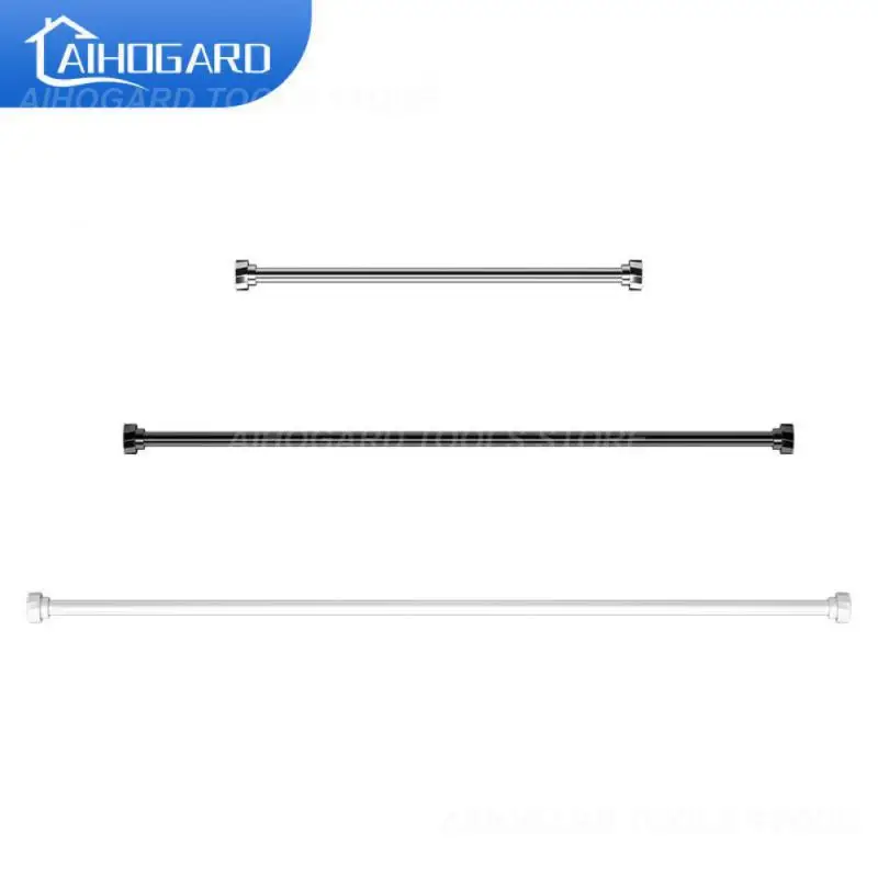

Multi Purpose Spring Loaded Extendable Sticks Telescopic Net Voile Tension Curtain Rail Pole Net Rods Curtain Telescopic Pole