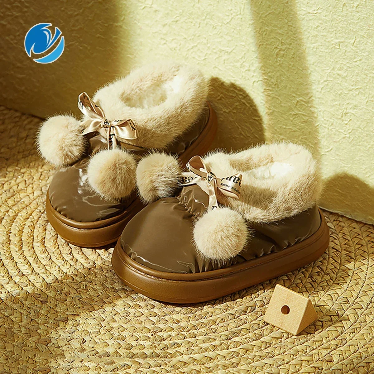 

Осенне-зимние водонепроницаемые хлопковые ботинки для детей