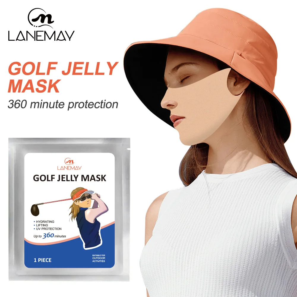 

Golf Jelly Mask Outdoor Sports Sunscreen Moisturizing Mask Effectively Prevent Facial Skin Burns