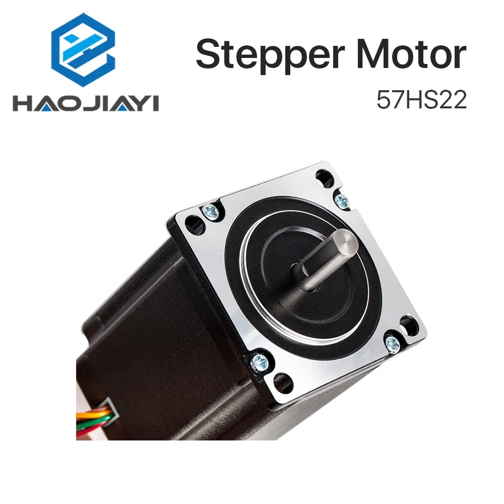 Двухфазный шаговый двигатель Leadshine 57HS22 NEMA23 5 A Длина 81 мм вал 8