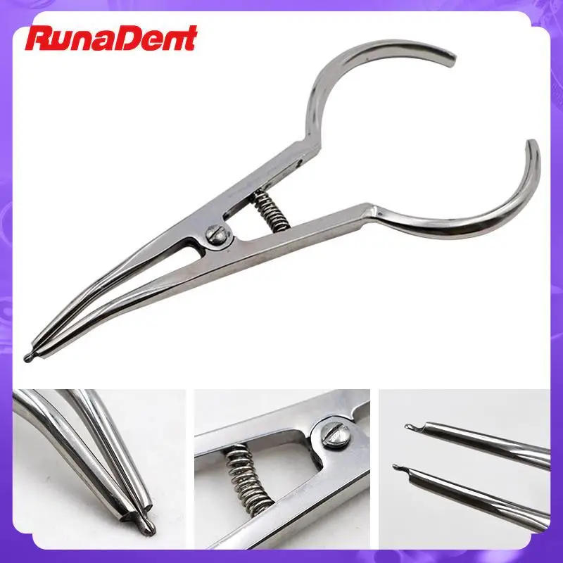 

Dental Ring Placed Pliers Dental Tools Arranged Rubber Clamp Separator Circle Pliers Elastic Ligature Ties Forceps Dental Tools