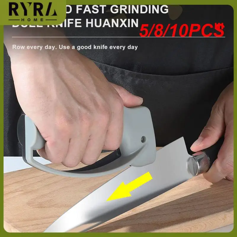 

5/8/10PCS Multifunction Sharpeners Professional Sharpening Stone Manual Household Knife Sharpener Kitchen Tools Knife Sharpen